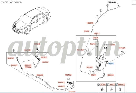 BÌNH  NƯỚC KÍNH, KIA OPTIMA NEW K5