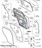 GIOĂNG MÉP CỬA SAU BÊN TRÁI MAZDA CX5 2017