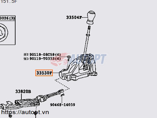 CỤM CẦN ĐI SỐ SÀN VIOS 2017-2020