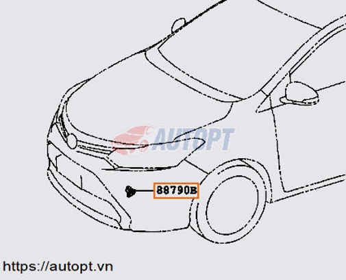 Ảnh của CẢM BIẾN ÁNH SÁNG MẶT TRỜI TOYOTA ALTIS 2009-2019