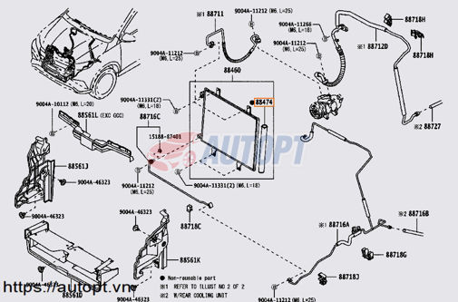 Ảnh của PHIN LỌC GA ĐIỀU HÒA TOYOTA RUSH 2018-2023