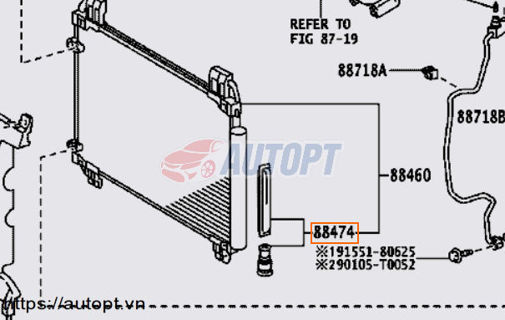 Ảnh của PHIN LỌC GA ĐIỀU HÒA TOYOTA VIOS 2019-2020