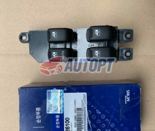 CÔNG TẮC LÊN KÍNH CỬA TRƯỚC TRÁI HYUNDAI SANTAFE 2001-2005